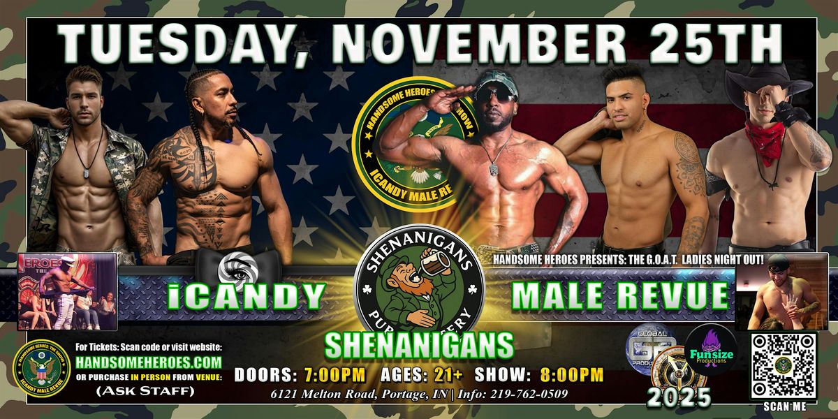 Portage, IN - iCandy Male Revue @ Shenanigans