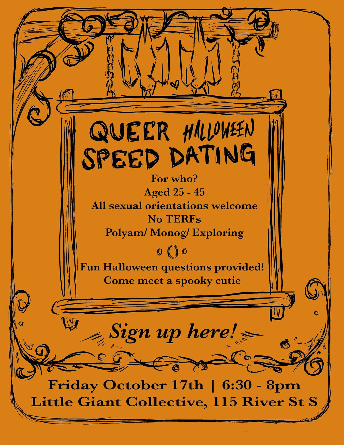 Queer Speed Dating (Halloween Addition)