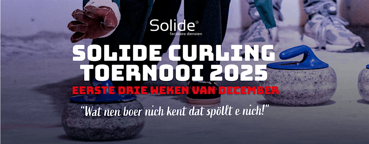 Open Solide Curling toernooi Enschede 2025 - Goodgoan bie de ijsboan