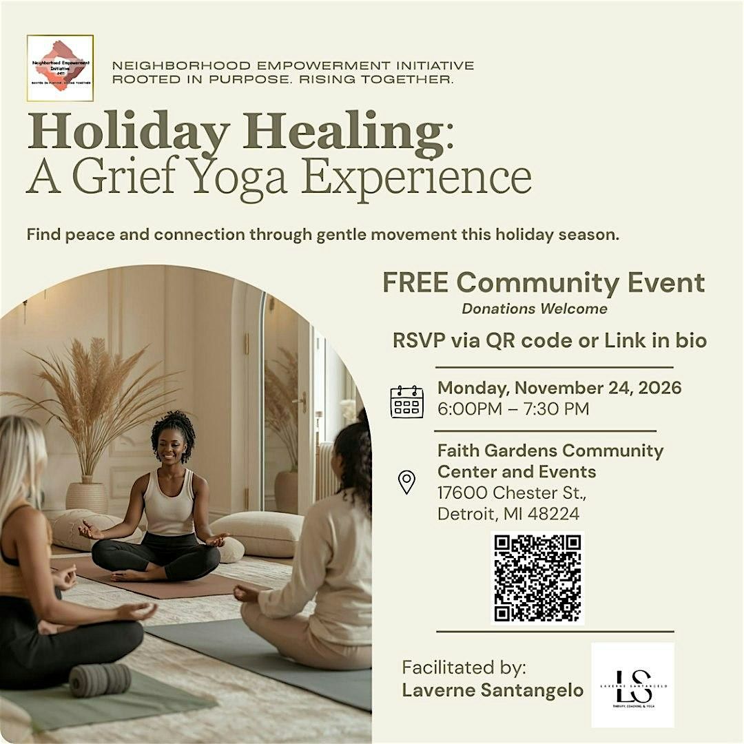 Holiday Healing: A Grief Yoga Experience