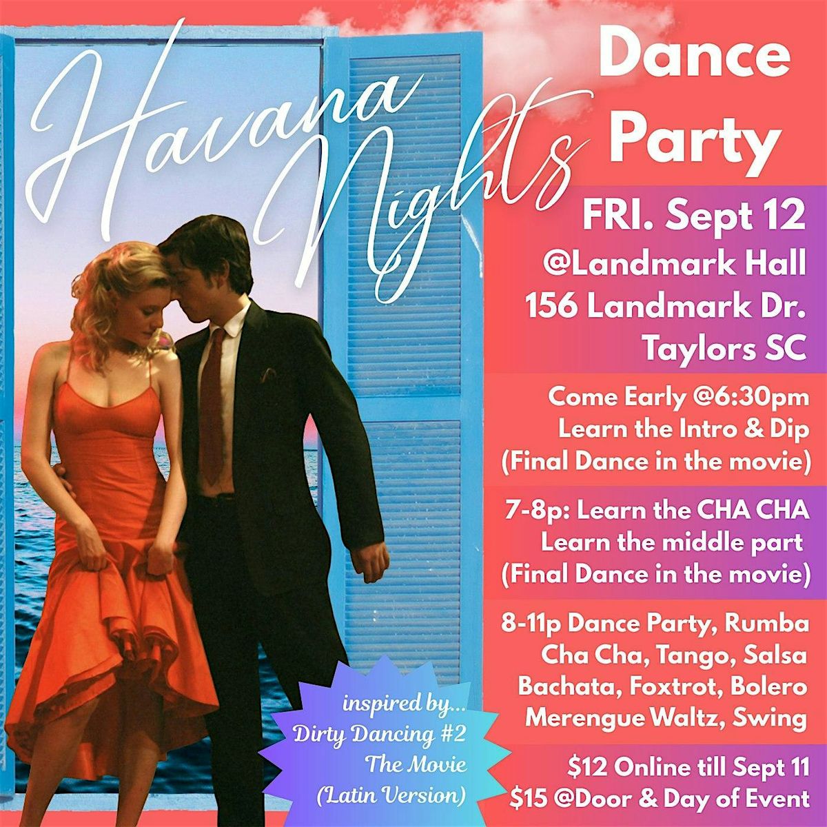 Havana Nights Dance Party (Dirty Dancing #2 Latin Version)
