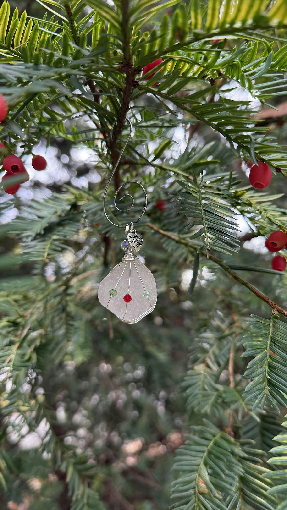 NEW!  Sea Glass Ornament Workshop 18+