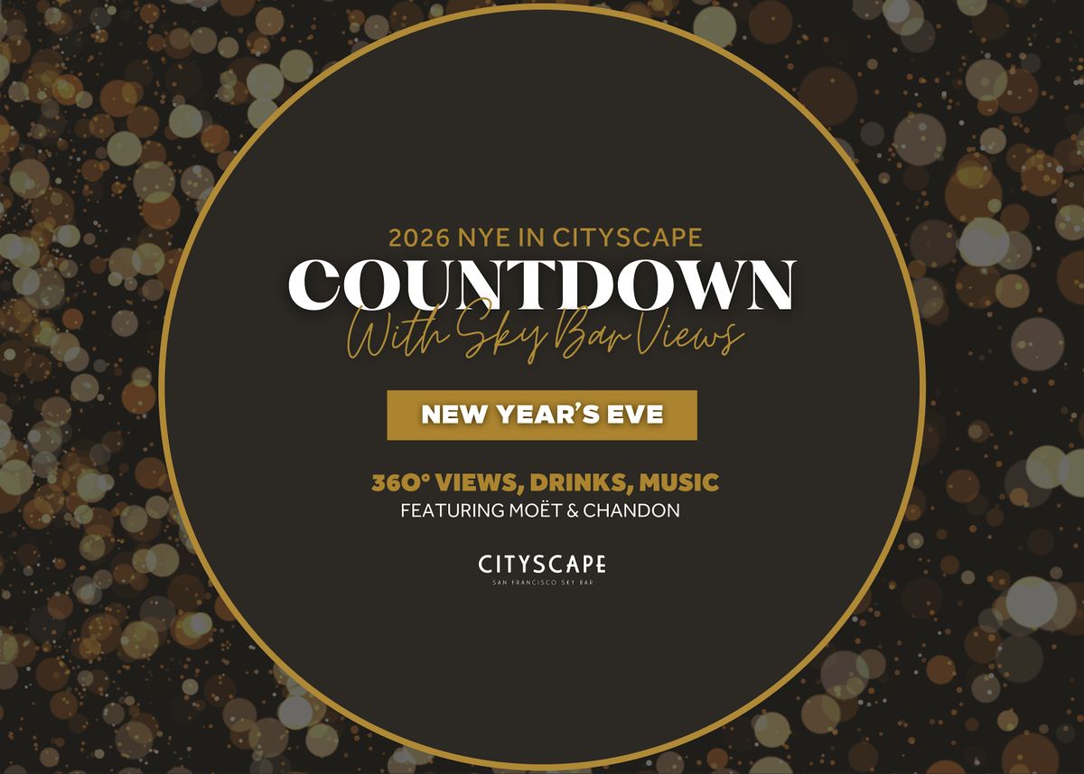 2026 NYE in Cityscape | COUNTDOWN W\/ 360\u00b0 SKY BAR VIEWS ft. Mo\u00ebt & Chandon