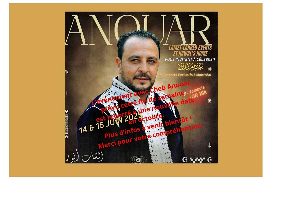 CONCERT AVEC CHEB ANOUAR