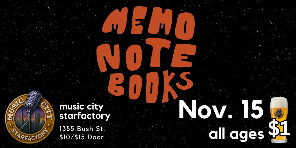 Memo and the Notebooks - Live at Music City Starfactory | HipHop\/Indie\/Punk