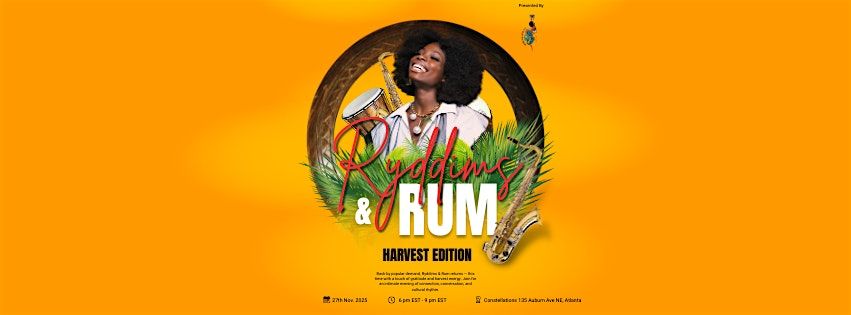 Ryddims & Rum: Harvest Edition