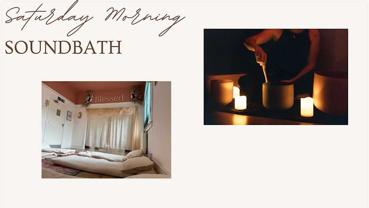 Blessed Wellness Studio Sound Bath Sat 6th December
