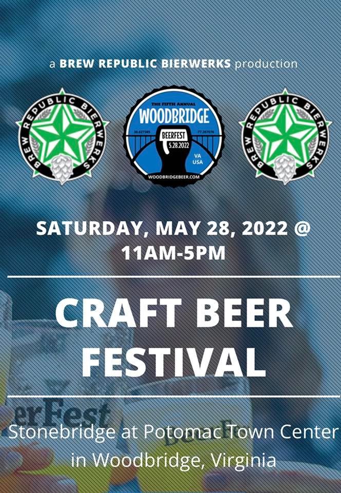 Woodbridge Beer Fest 2025 15201 Potomac Town Pl, Woodbridge, VA 22191