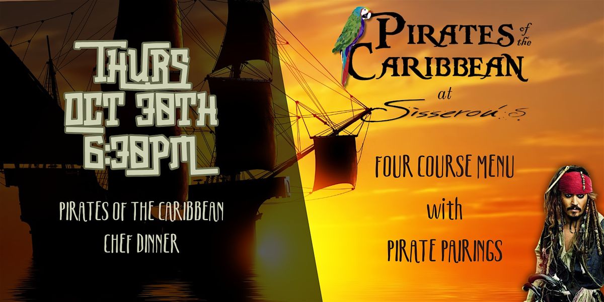 Pirates of the Caribbean Chef Dinner