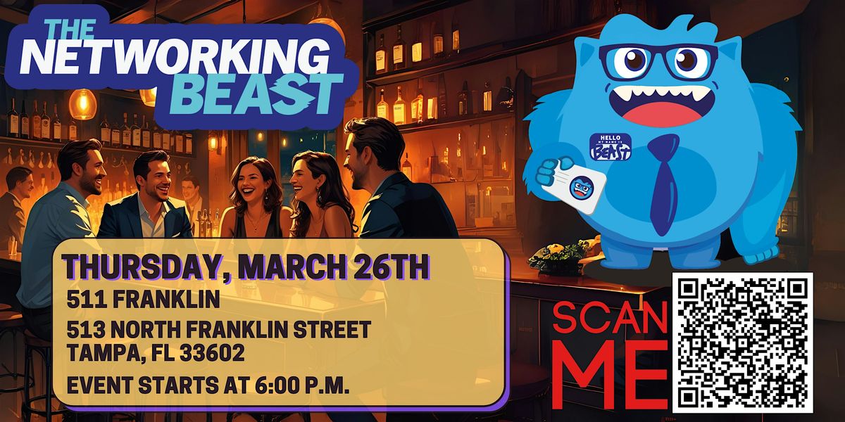 Networking Event & Business Card Exchange by The Networking Beast (TAMPA)