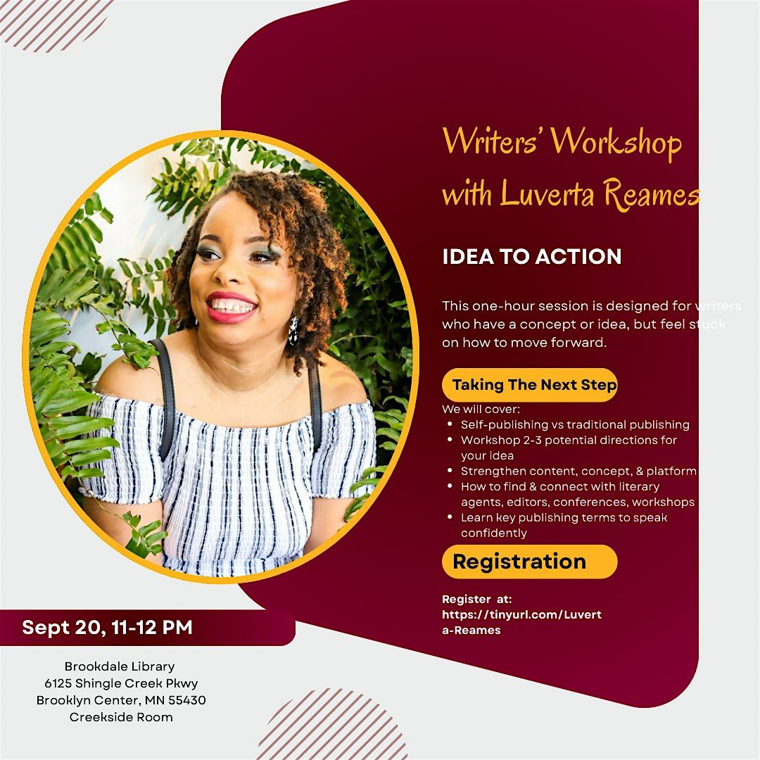 Writers Workshop with Luverta Reames