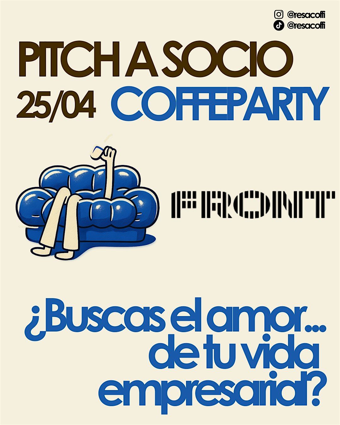 Pitch a socio Resacoffi x Front