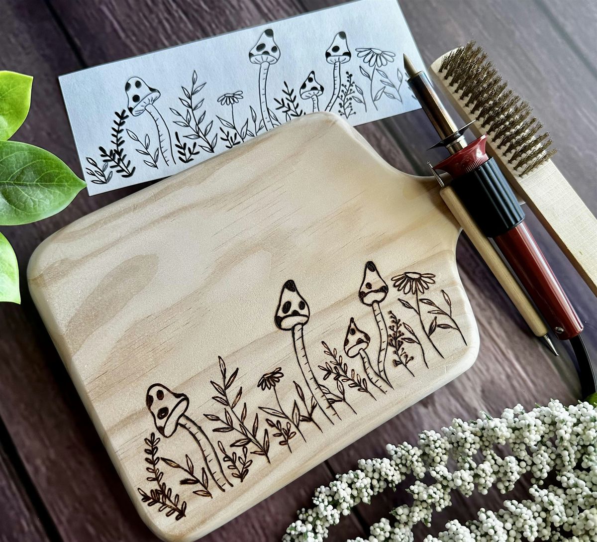 Woodburn your own Charcuterie Board!
