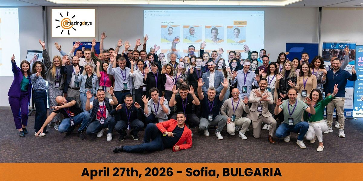 Amazing Days Summit - Sofia 2026