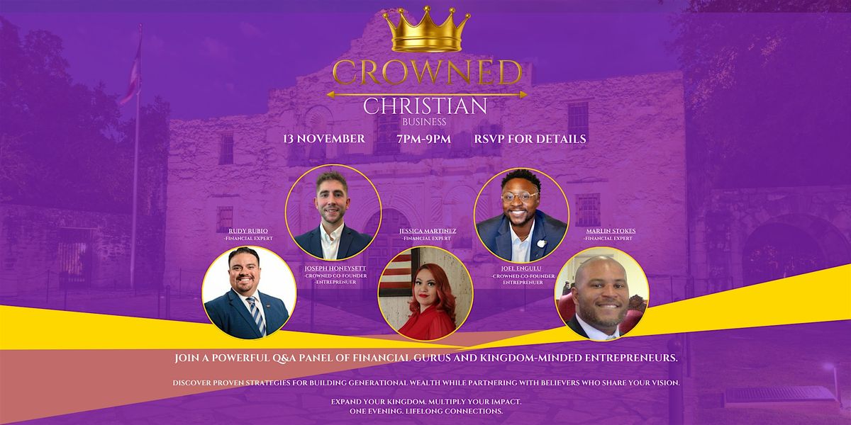 CROWNED Christian Business Networking Event