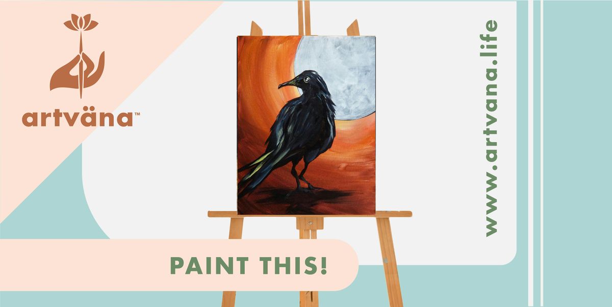 Artvana Halloween Paint & Sip in South Lake Union at SLUBRU October 2025
