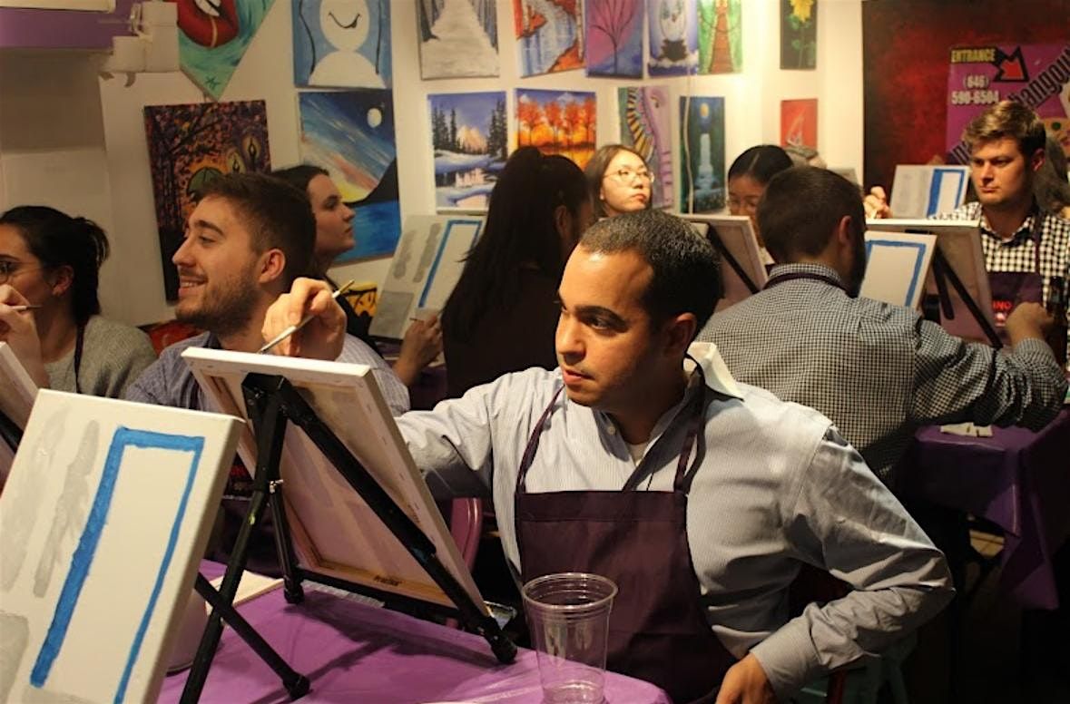 Paint, Sip, and Unwind: NYC\u2019s Premier Art Night Out
