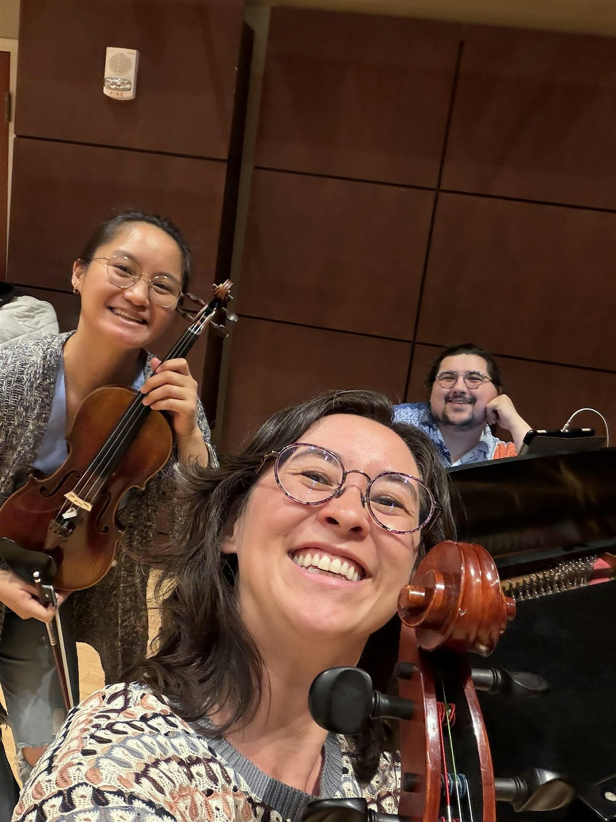 Maria, Chelsea and Michael play Dvo\u0159\u00e1k\u2019s Trio No. 4 in E Minor, "Dumky"