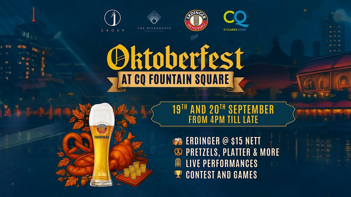 Oktoberfest 2025 @ Clarke Quay Fountain Square