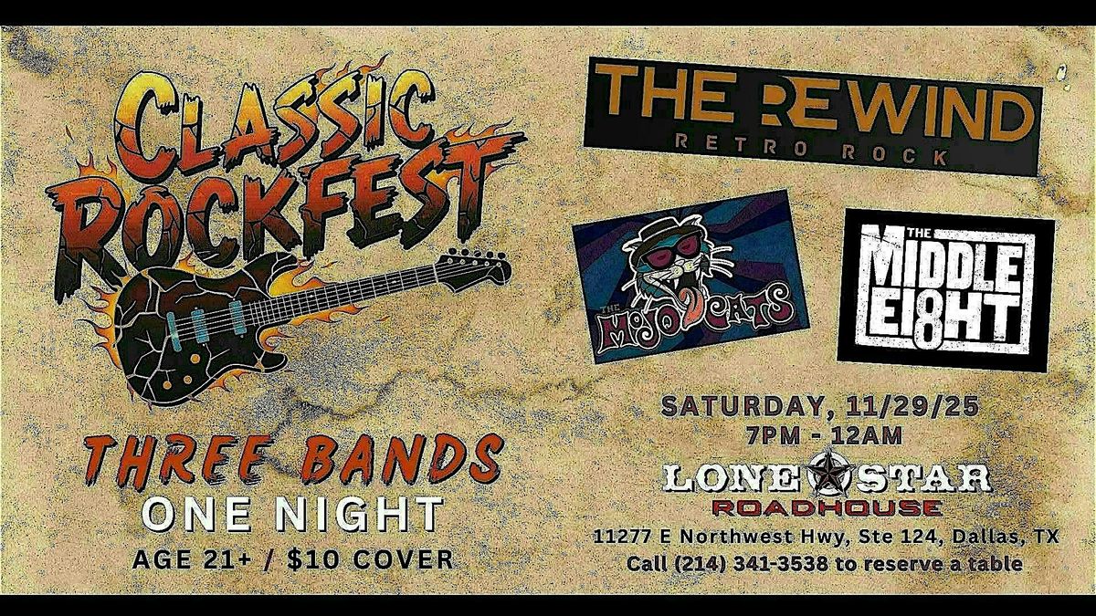 Classic Rockfest - Three Bands, One Epic Night