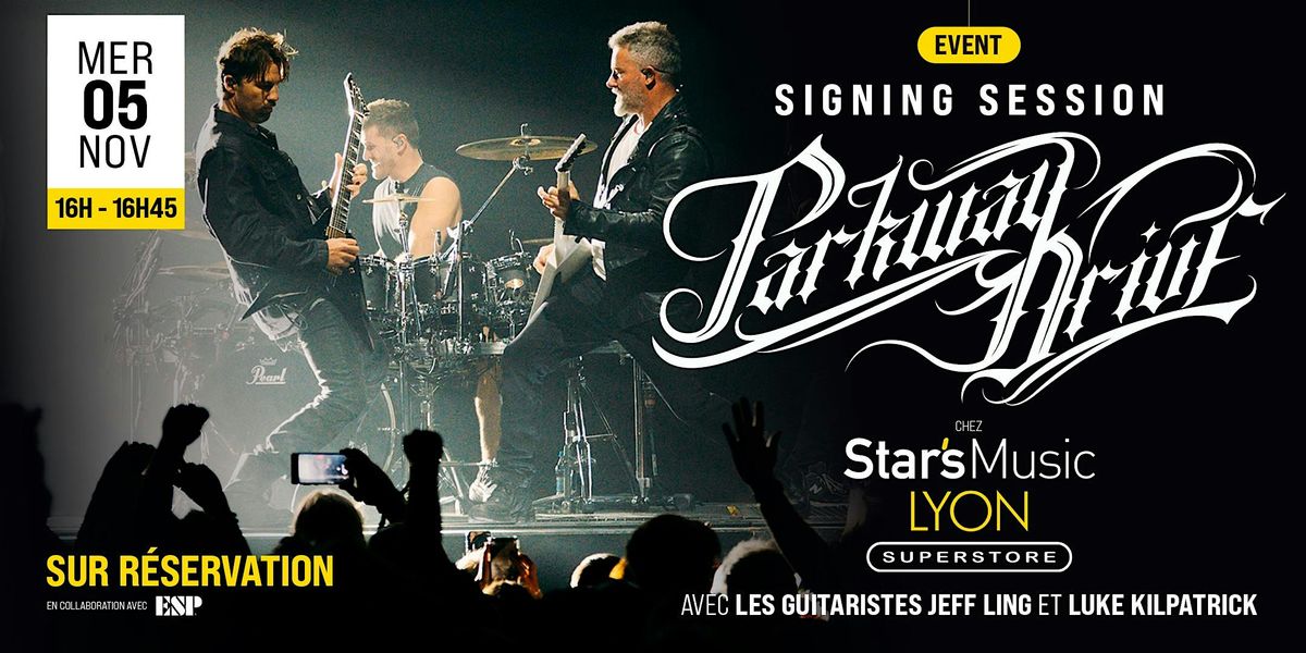 PARKWAY DRIVE - Signing Session JEFF & LUKE @Star's Music Lyon