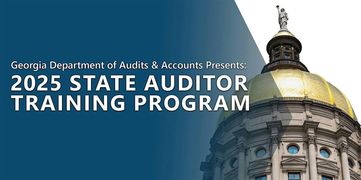 Georgia DOAA 2025 State Auditor Training Program