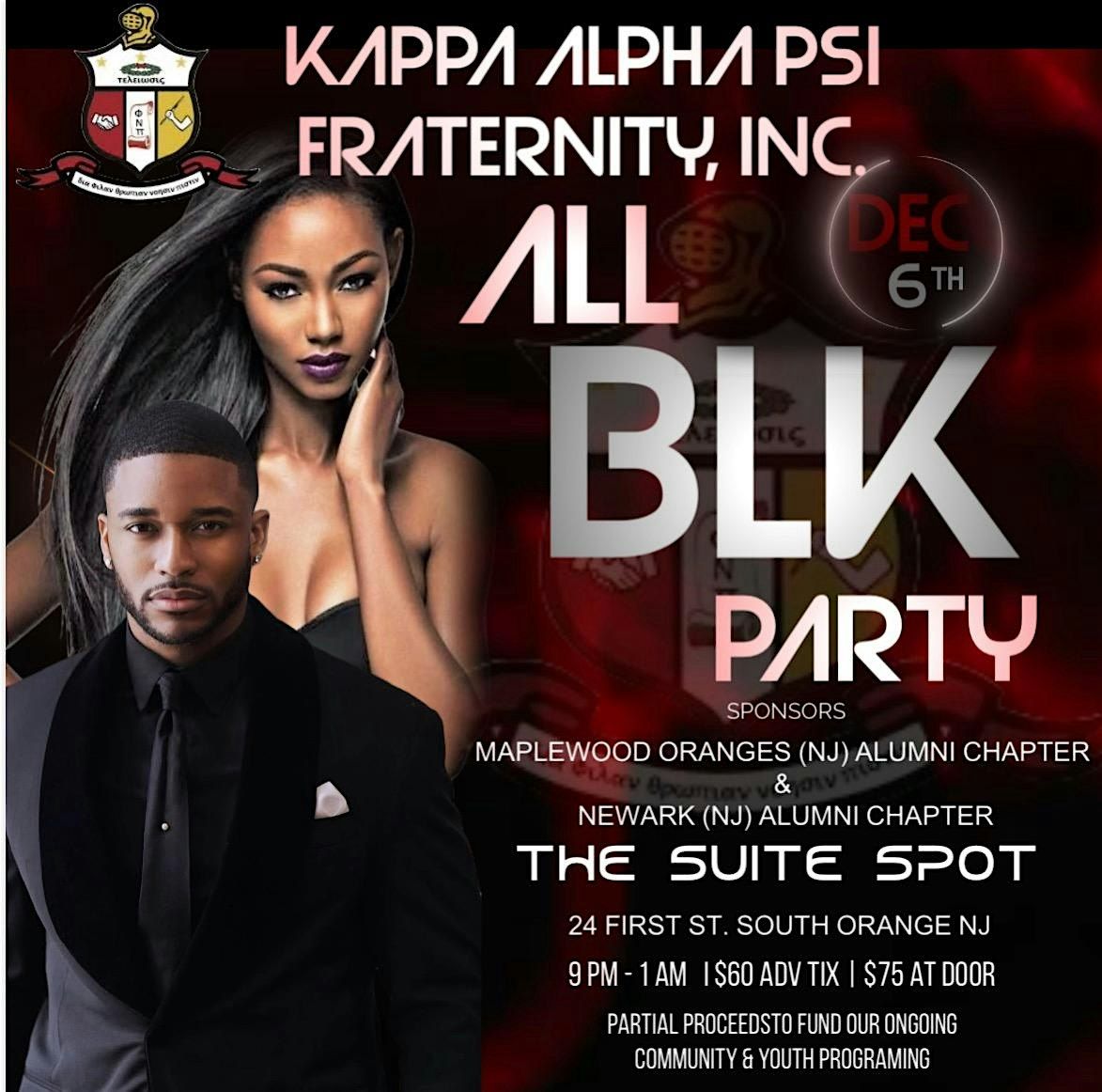 Kappa Alpha Psi Alumni: The All Black Party at The Suite Spot