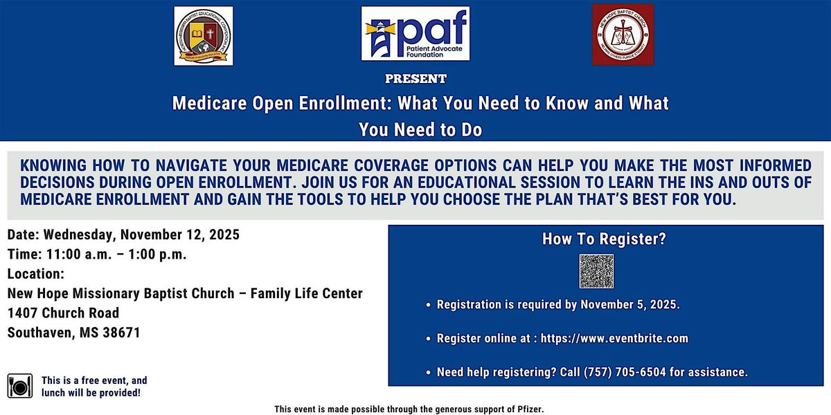 Medicare Open Enrollment: What You Need to Know and What You Need to Do