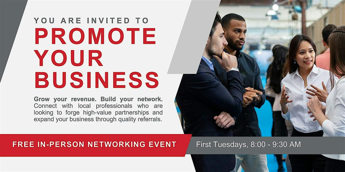 Promote Your Business: Free In-Person Networking Event