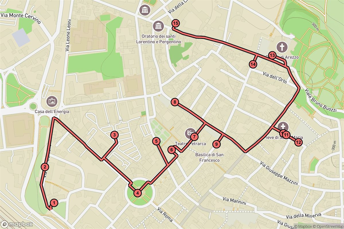 Arezzo Audio Tour: Voices of Statues, Saints, and Stonework