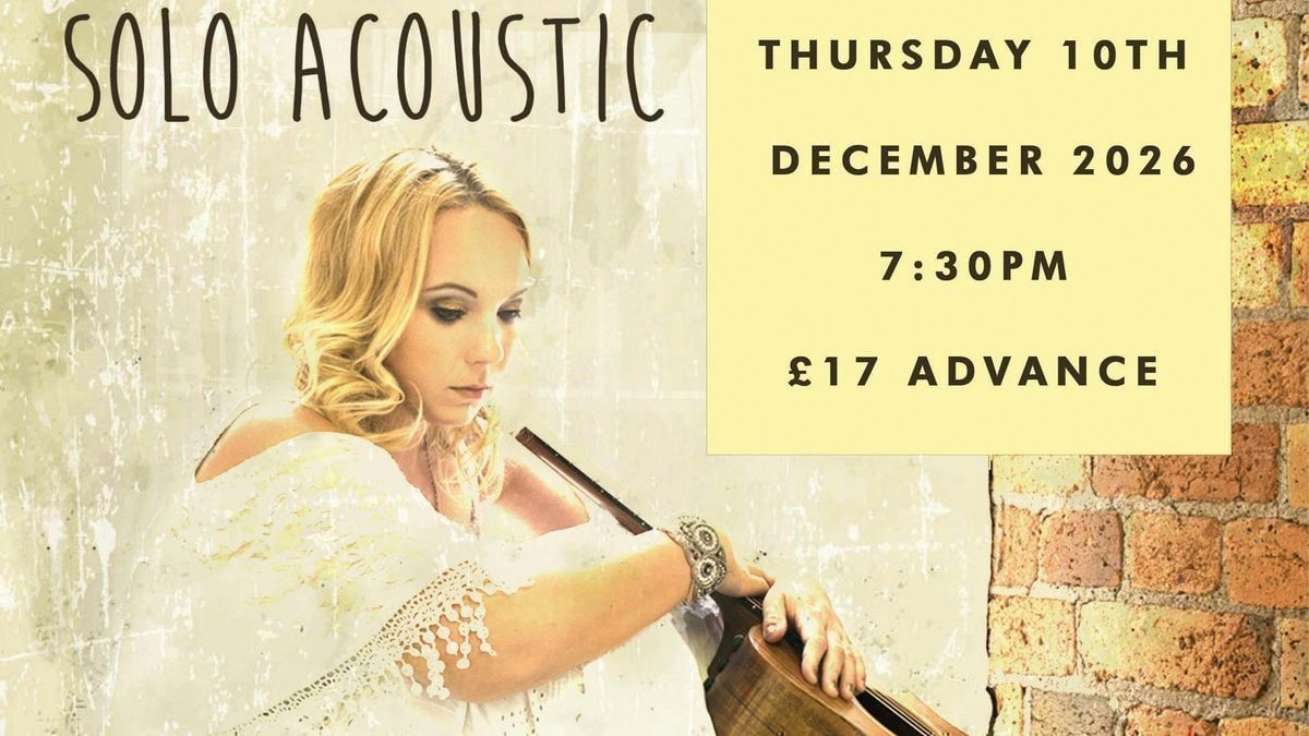 Chantel McGregor (Solo Acoustic)