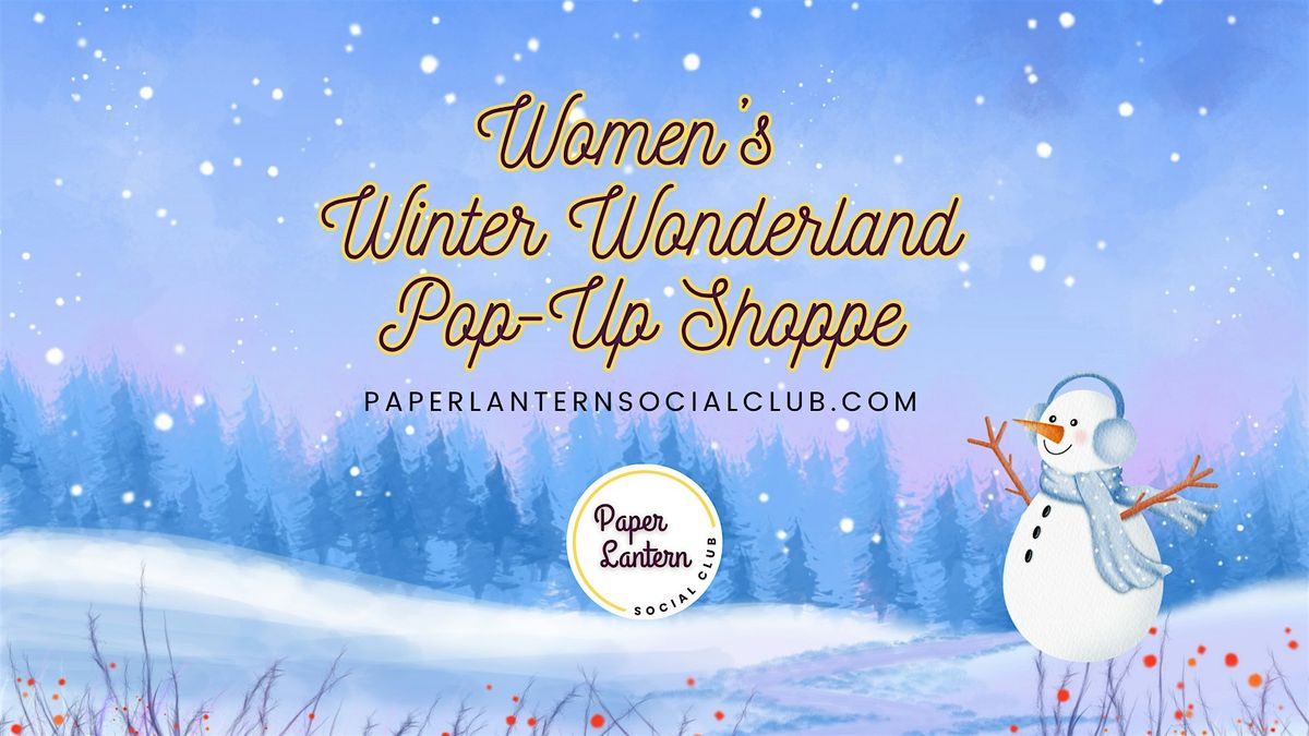 Women's Holiday Pop-Up Shoppe Meetup