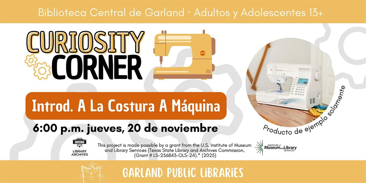 Introd. a la Costura a M\u00e1quina