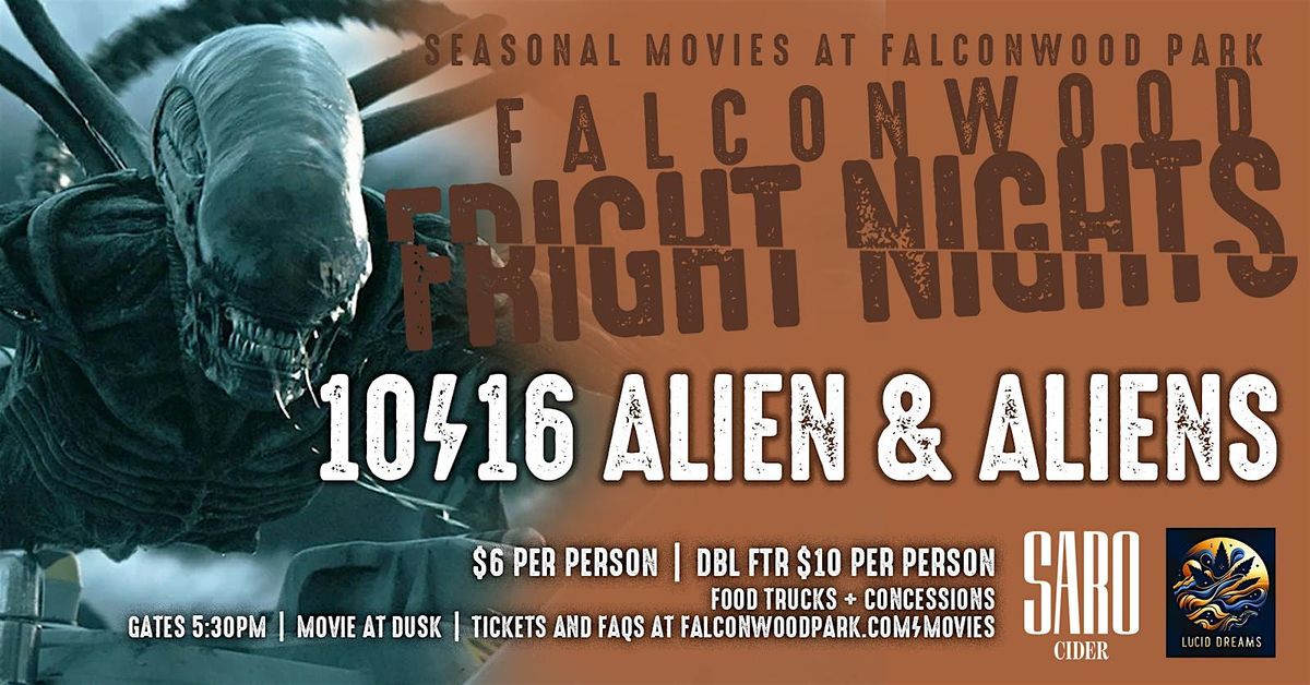 Falconwood Fright Nights: Alien and Aliens Dbl Ftr