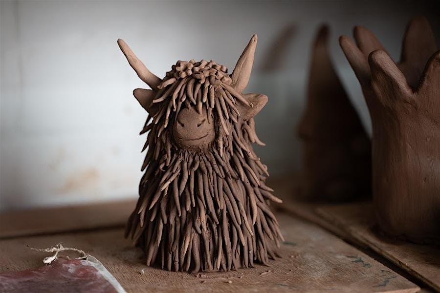 Clay Highland Cow Workshop for Adults