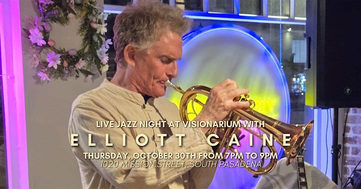 Live Jazz Night at Visionarium with Elliott Caine