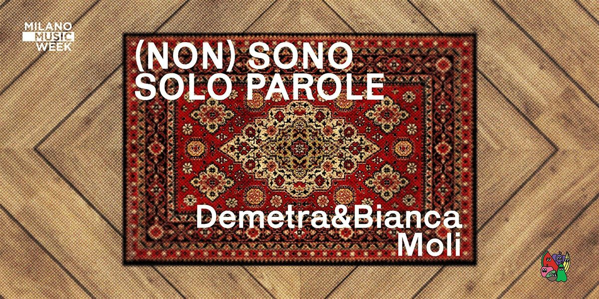 (NON) SONO SOLO PAROLE