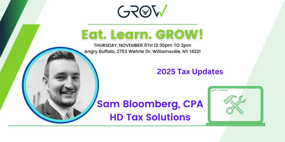 Eat. Learn. GROW! with Sam Bloomberg