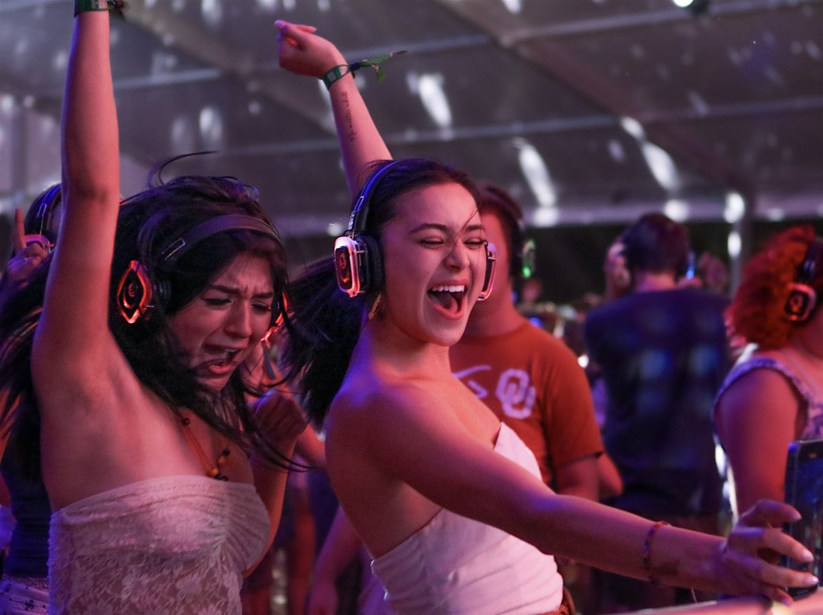 Silent Disco Beer Garden Bash in Astoria I 21 & Over I 3 DJs