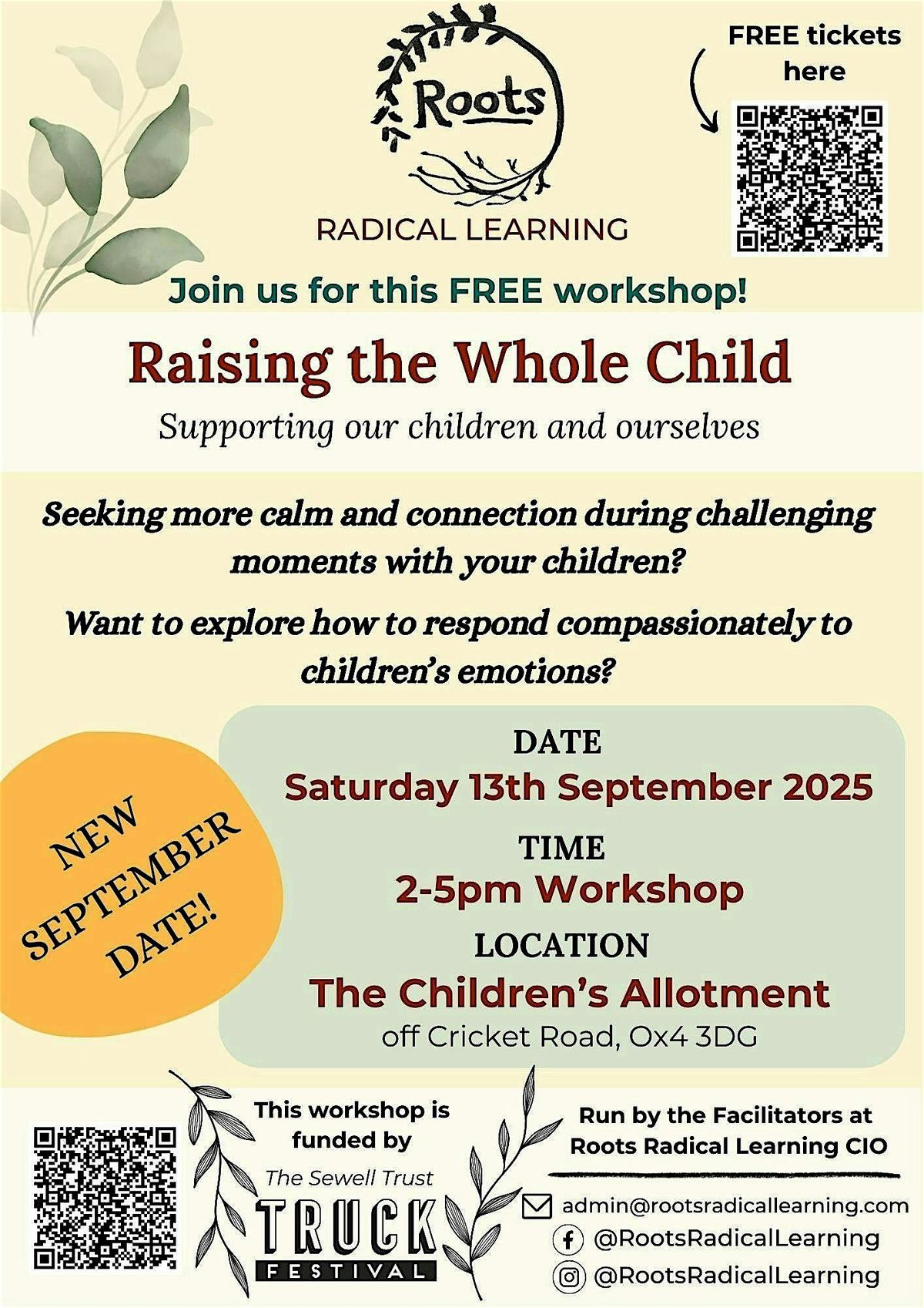 Raising the Whole Child: Supporting our children and ourselves