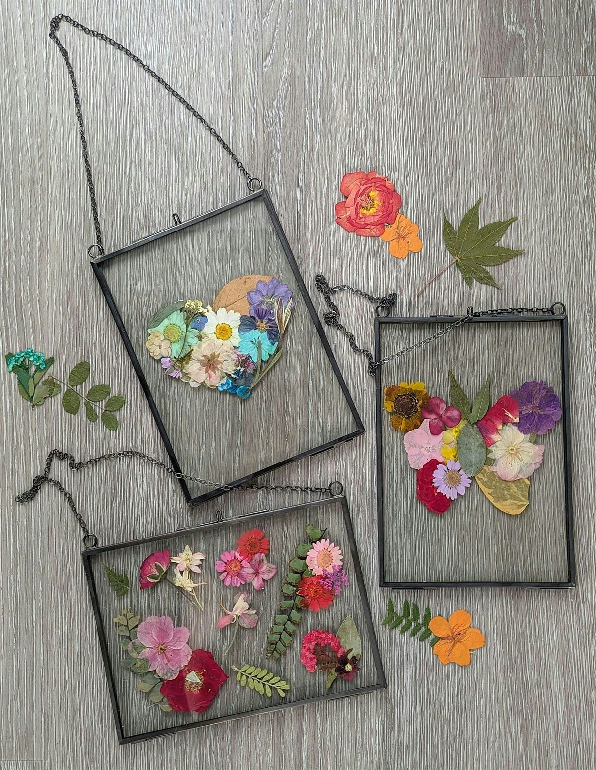 Create Your Own Pressed Flower Frame