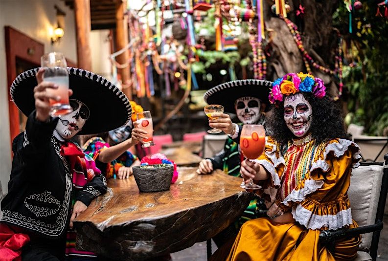 Day of The Dead River Parade VIP Private Terrace Party at Hotel Contessa