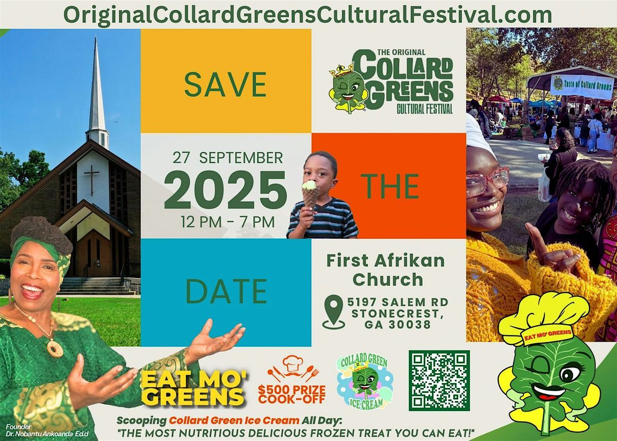 16th Annual Original Collard Greens Cultural Festival