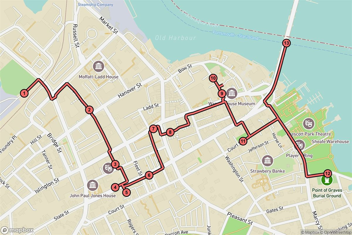 Portsmouth Audio Tour: Echoes & Legends of Downtown\u2019s Historic Heart