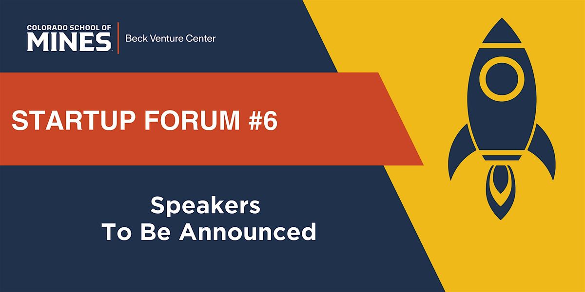 Beck Venture Center Startup Forum #6