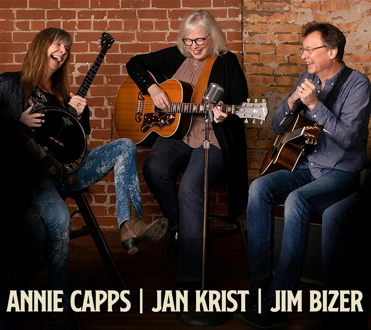 Annie Capps, Jim Bizer, and Jan Krist of Diamonds In The Rust