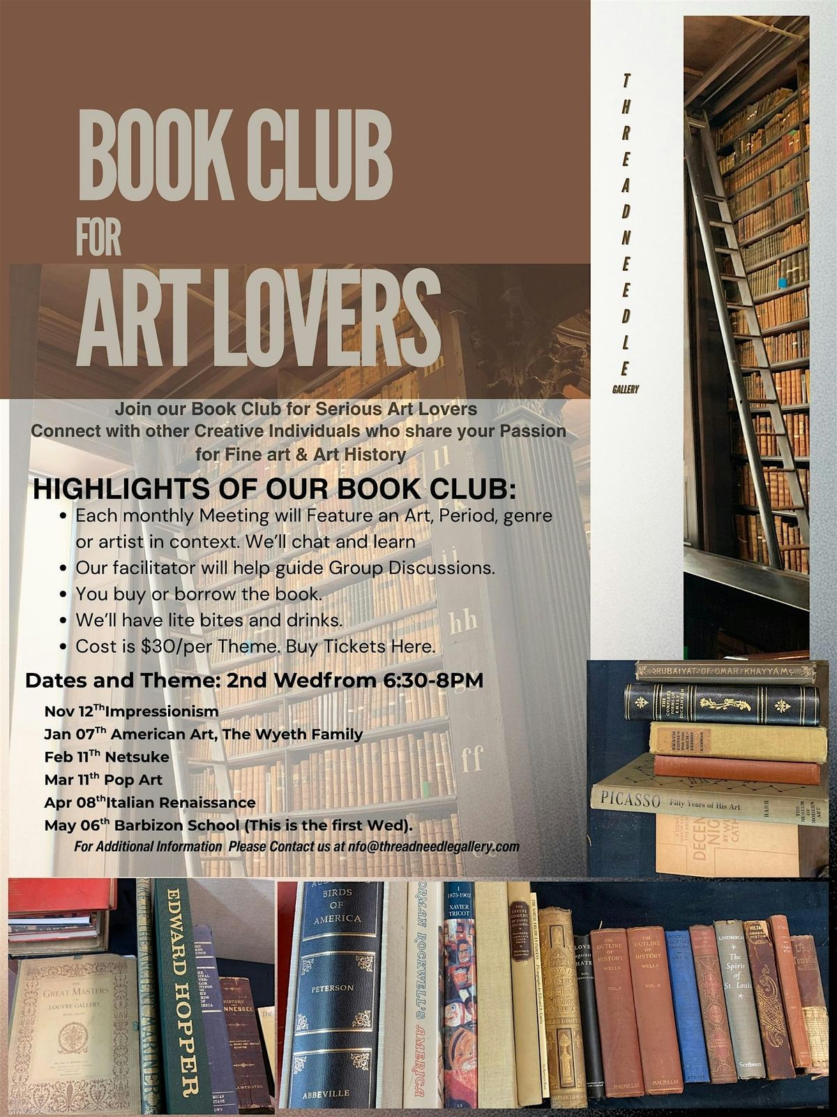 Copy of Book Club for Art Lovers: Theme: Pop Art