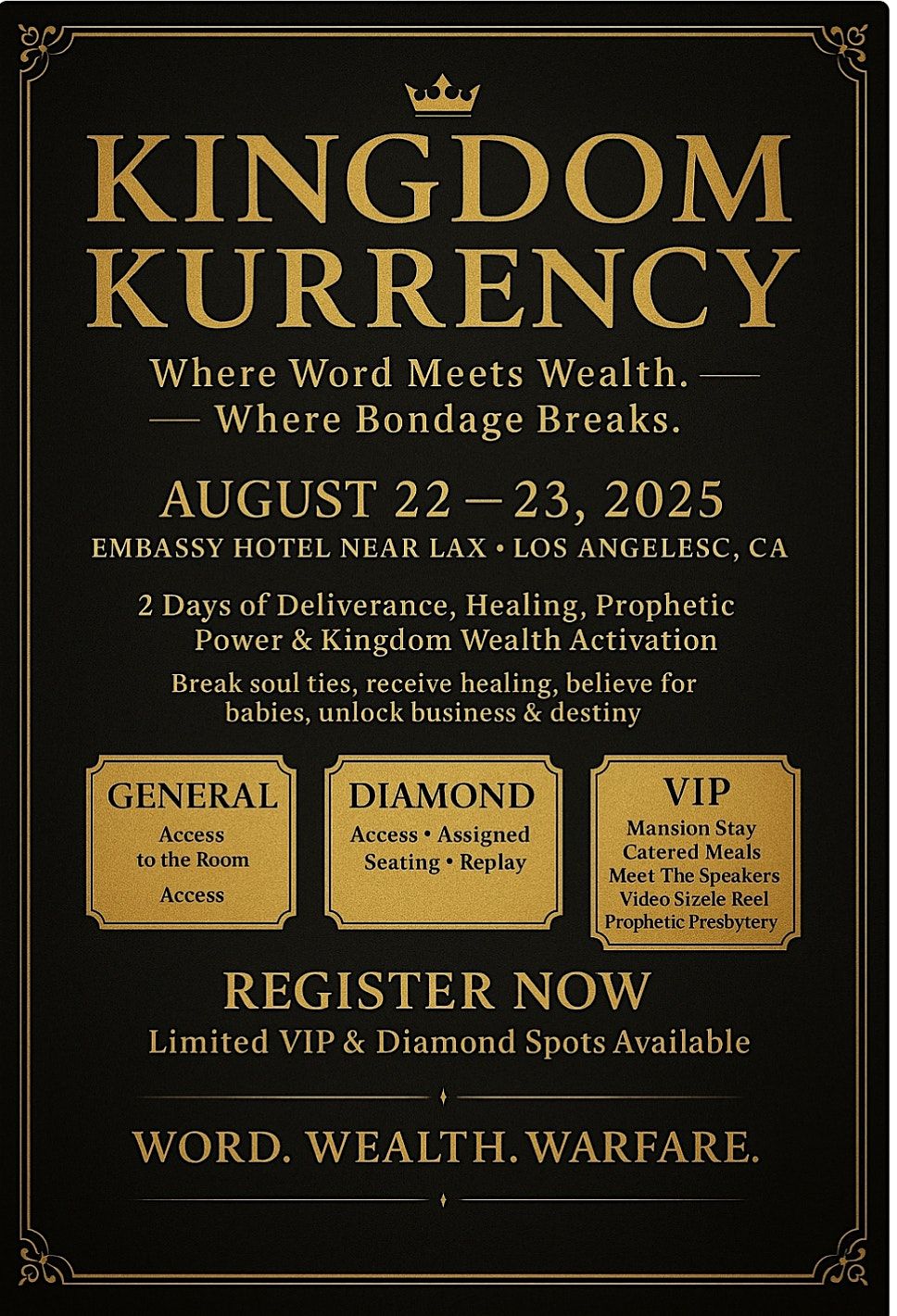 Kingdom Kurrency Wealth Encounter