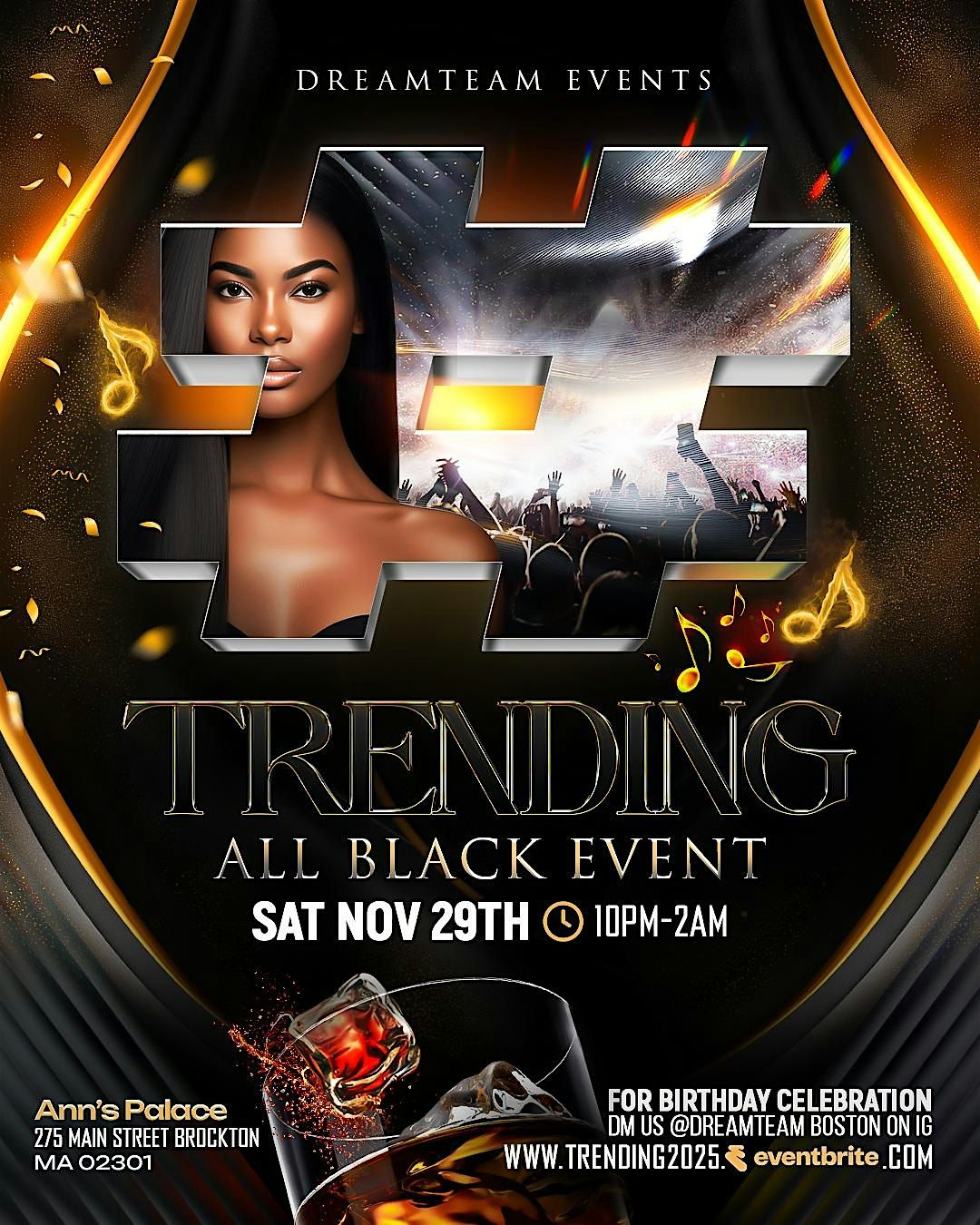 TRENDING ALL BLACK EVENT