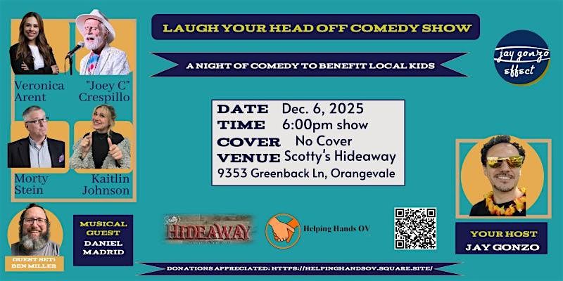 Laugh Your Head Off Comedy Show